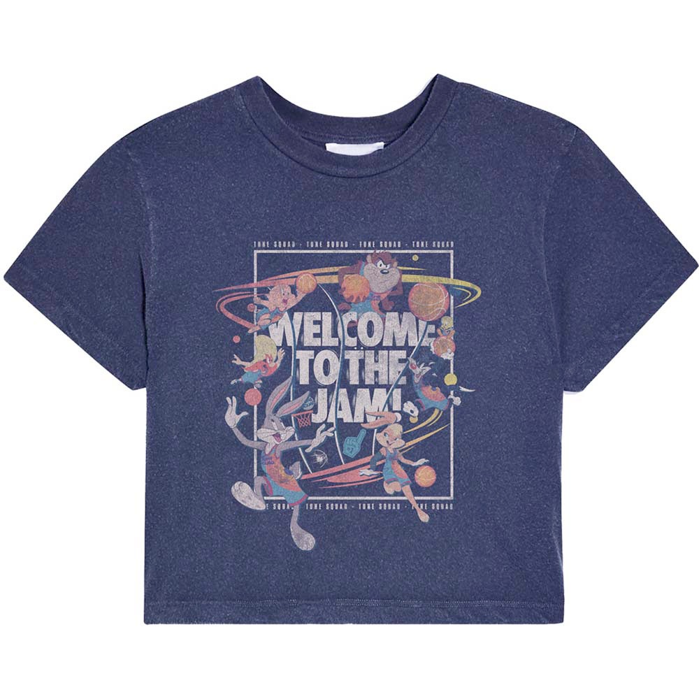Space Jam: A New Legacy - Welcome To The Jam Crop top - Bleu